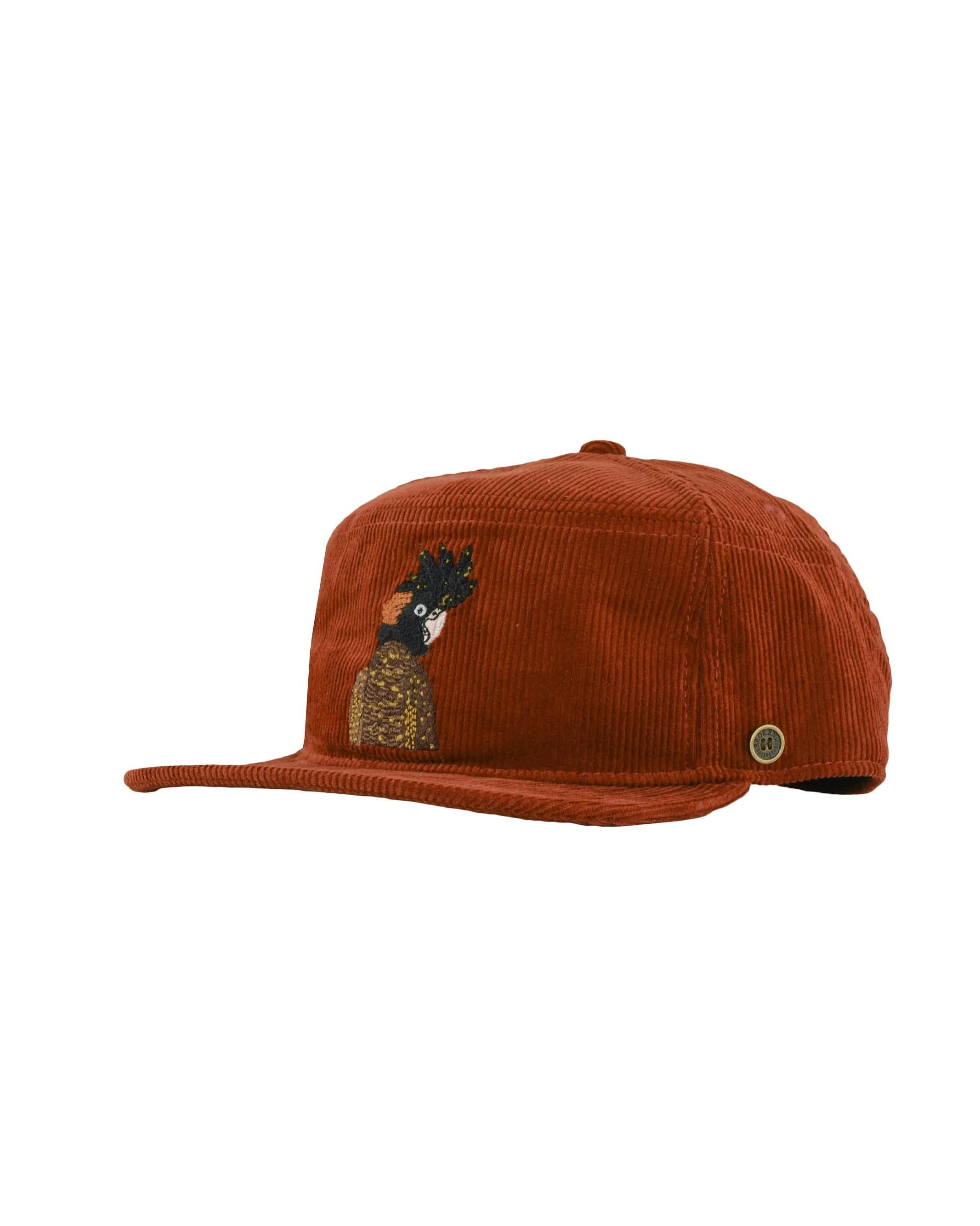 The Stash Cap – Corduroy – Cockatoo Brown - Image 2