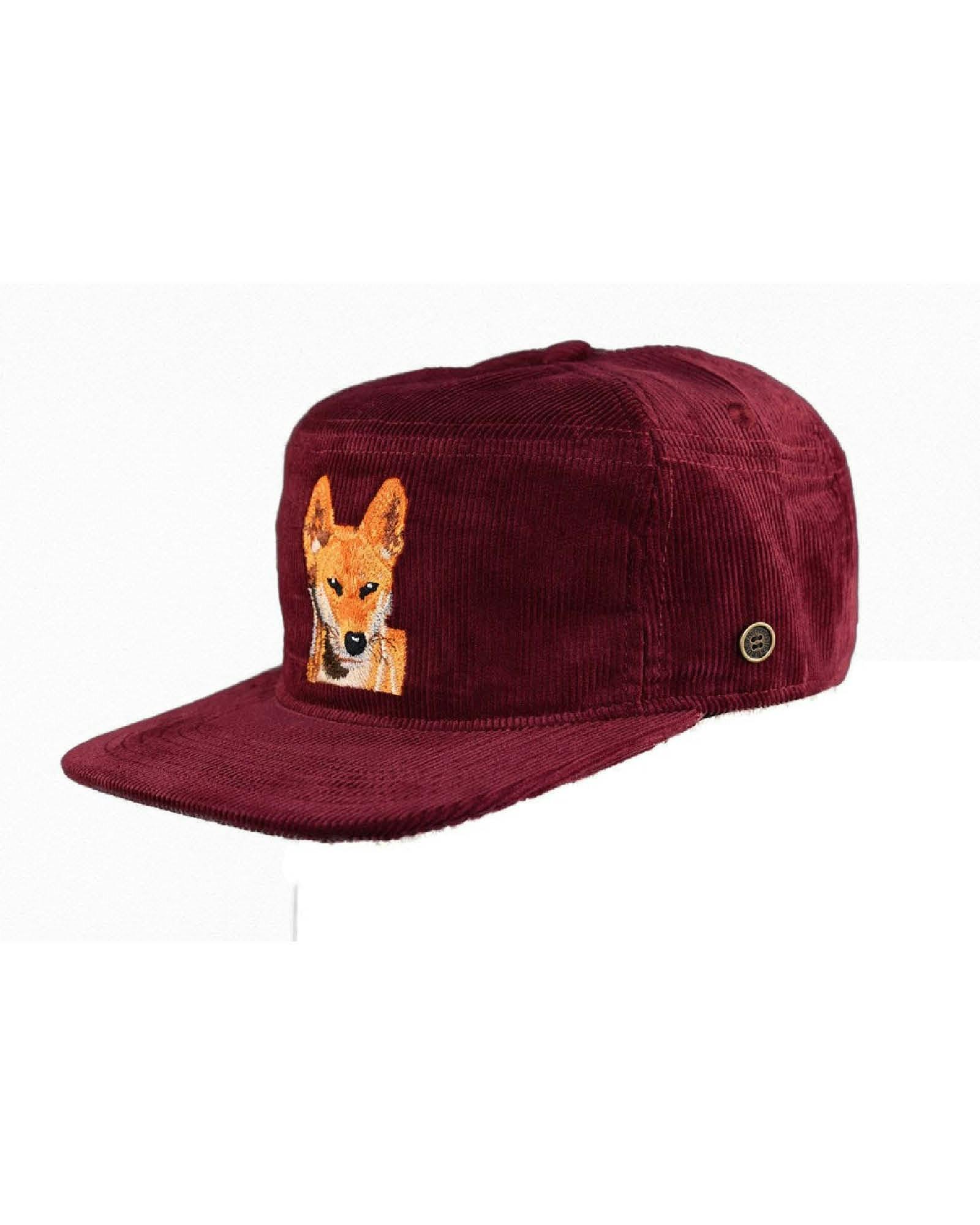 The Stash Cap – Corduroy – Dingo Wine - Image 2