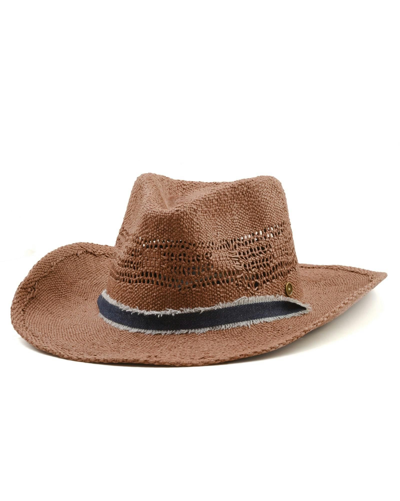 The Sun Chaser Cowboy Straw Hat – Chocolate - Image 4