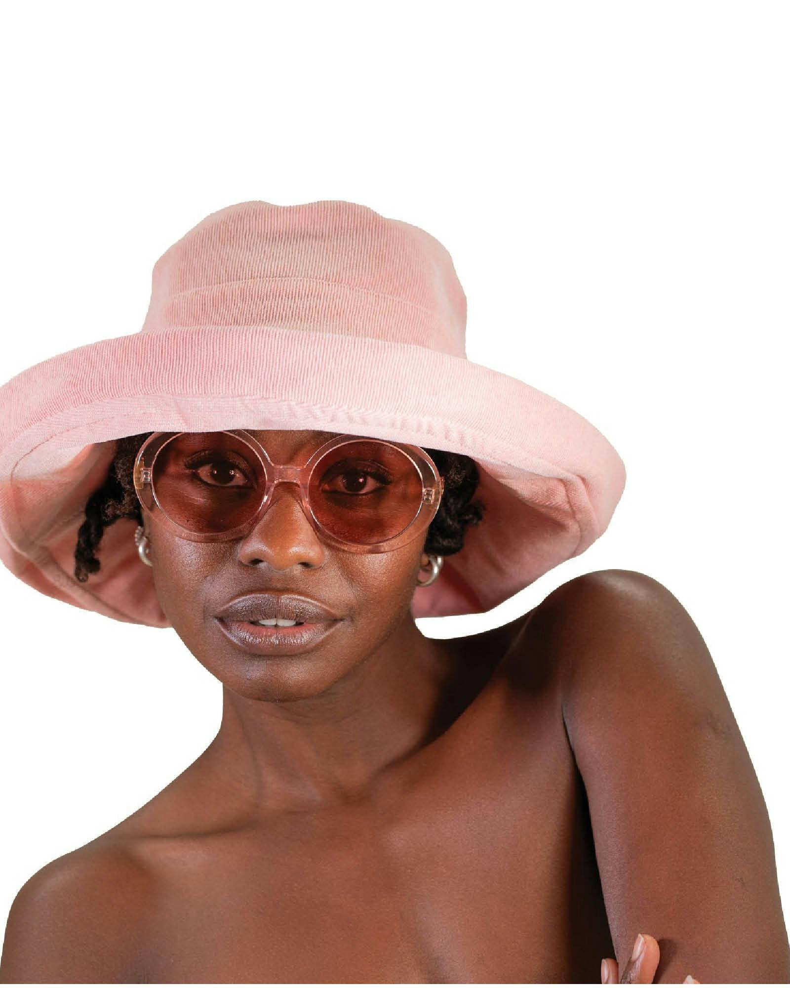 The Sunday – Cotton Corduroy Hat Blush - Image 4
