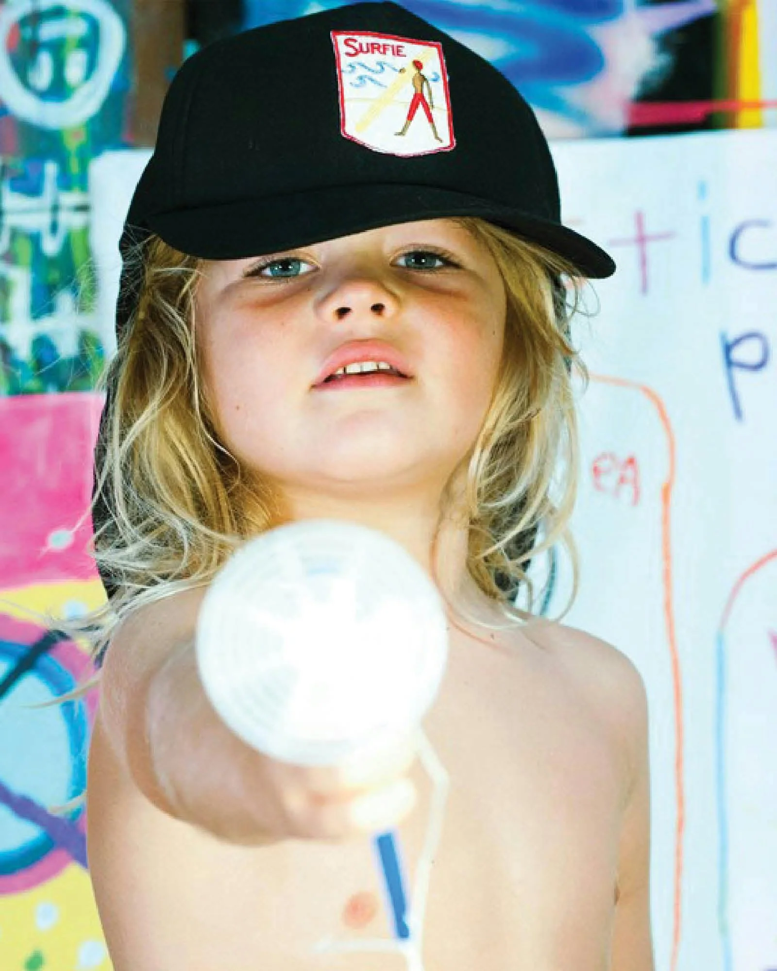 The Surf Stash Cap Kids - Black - Image 3