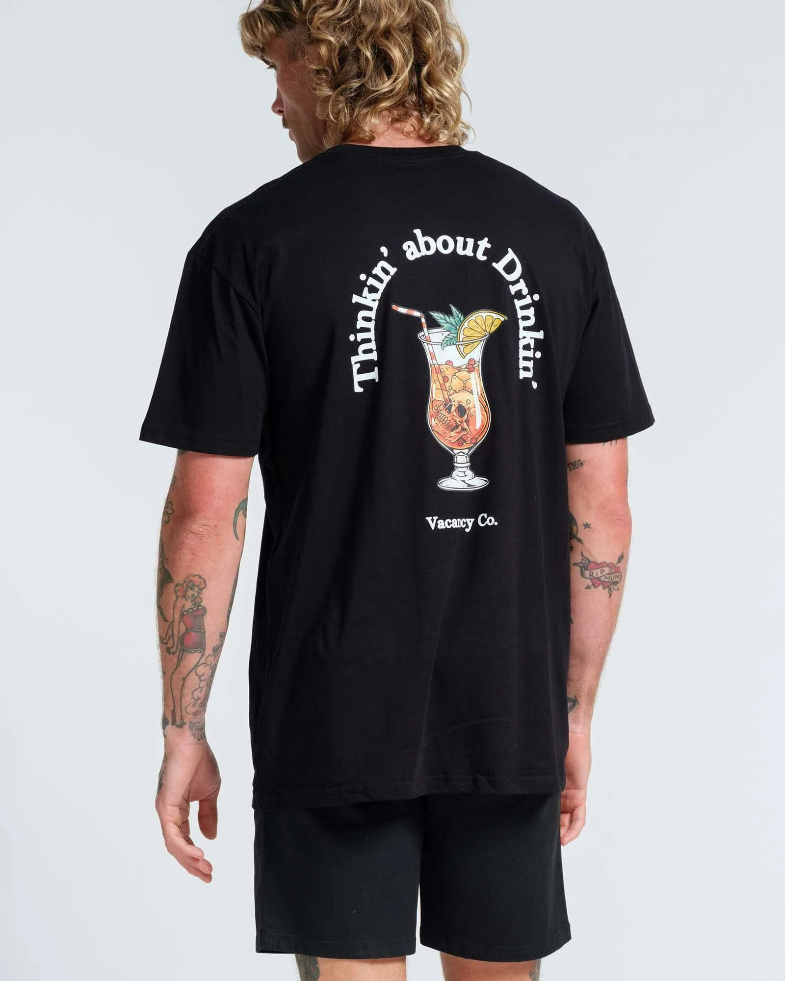 Thinkin about Drinking Tee - Image 4