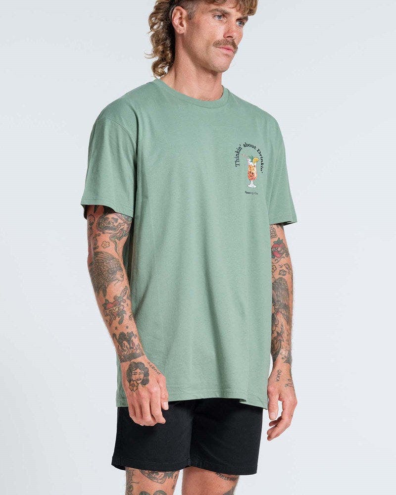 Thinkin about Drinking Tee - Image 3