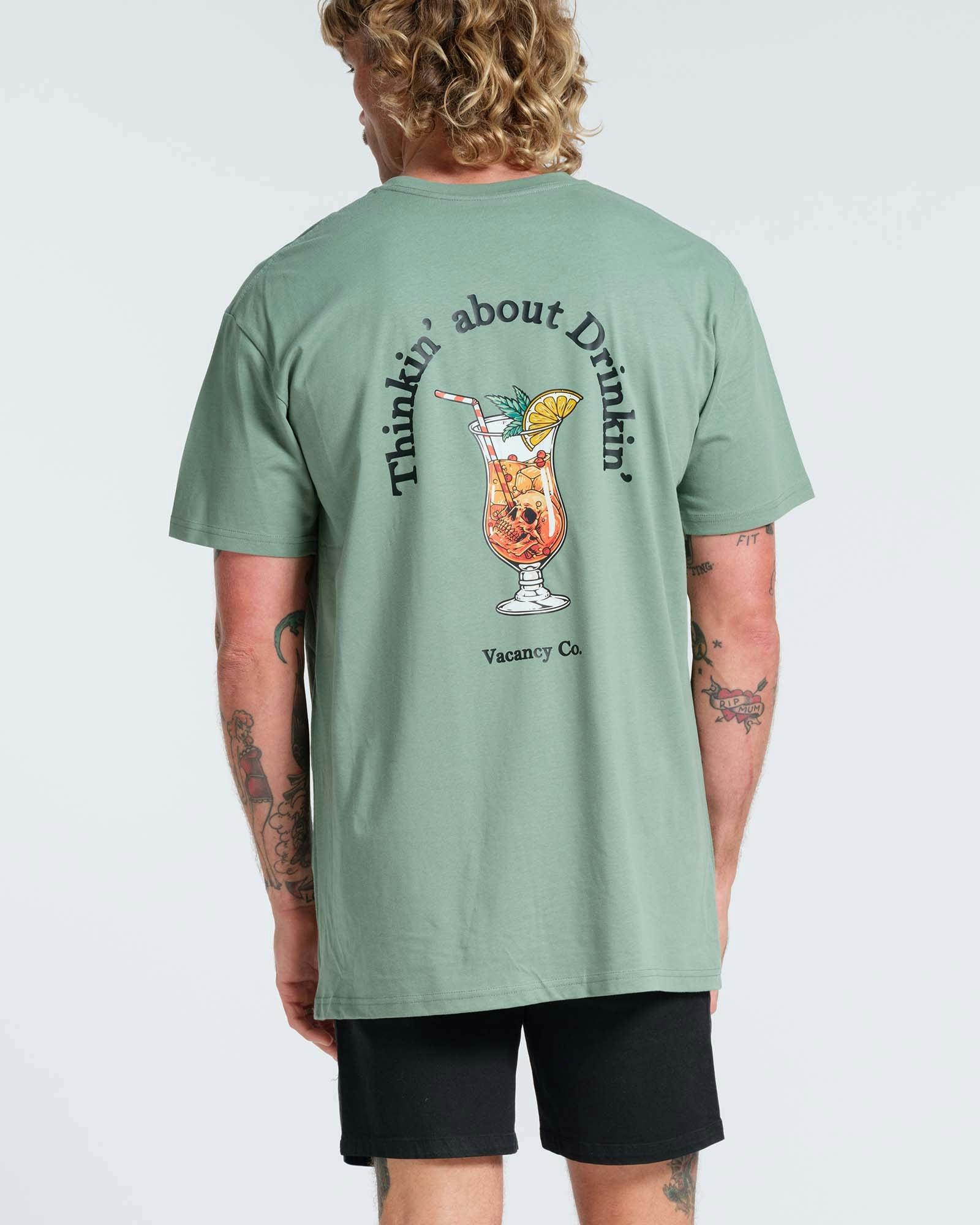 Thinkin about Drinking Tee - Image 4