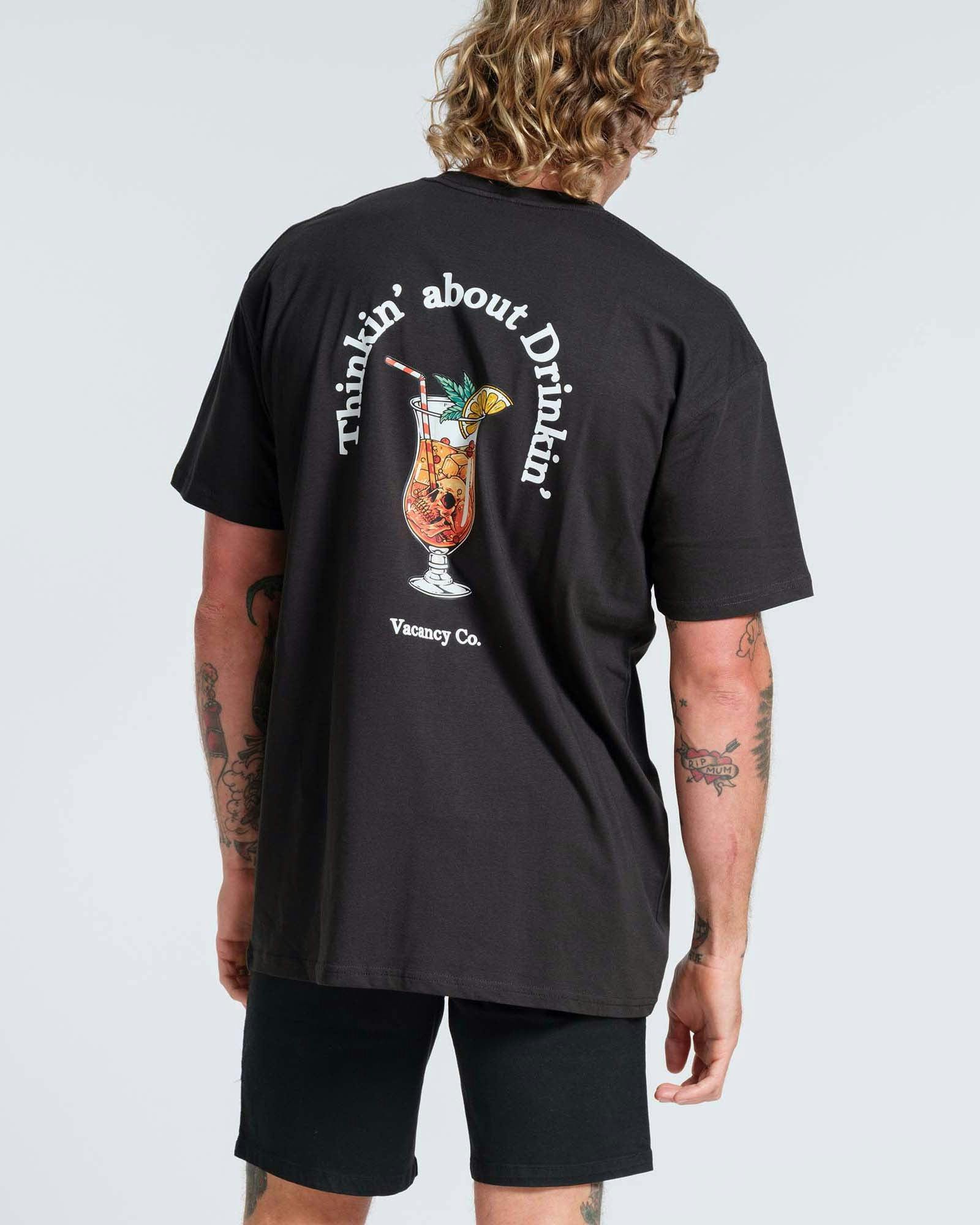 Thinkin about Drinking Tee - Image 4