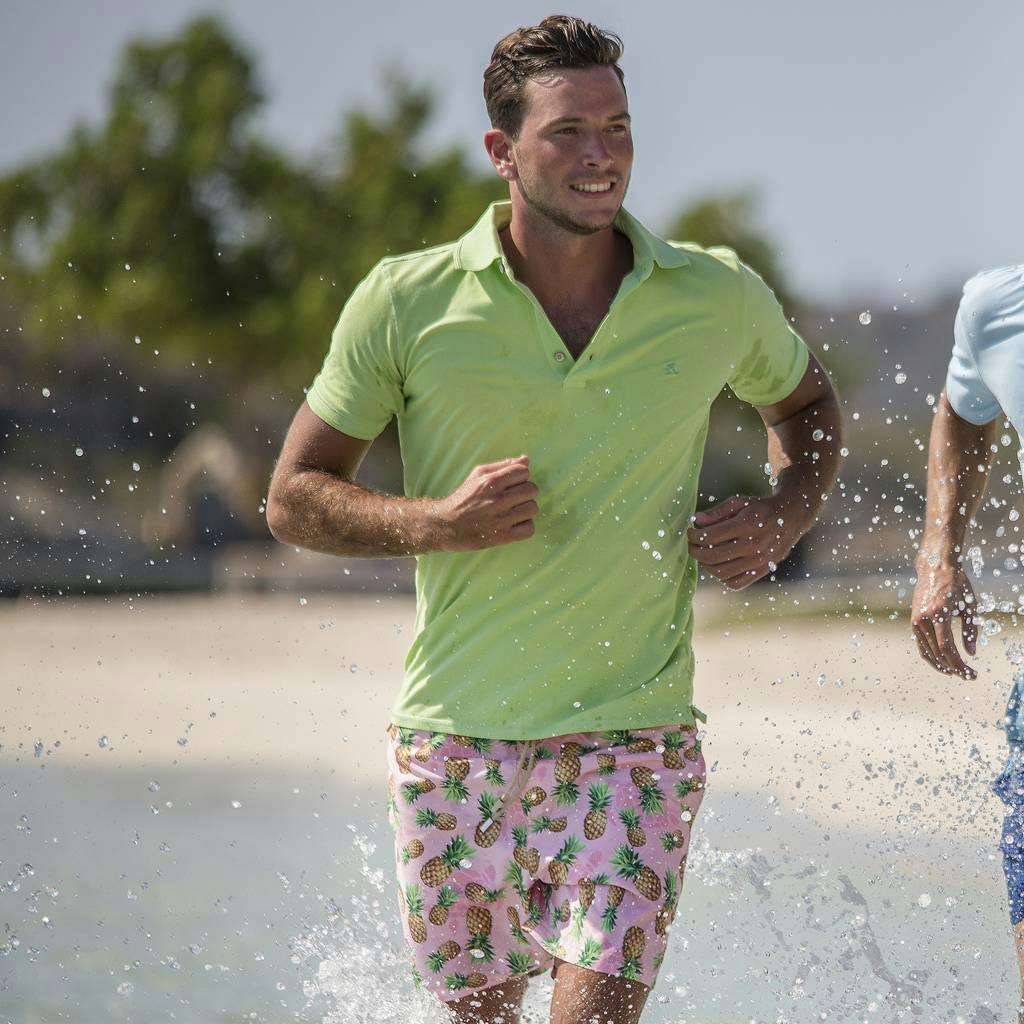 Tortola Swim Shorts Pink - Image 3