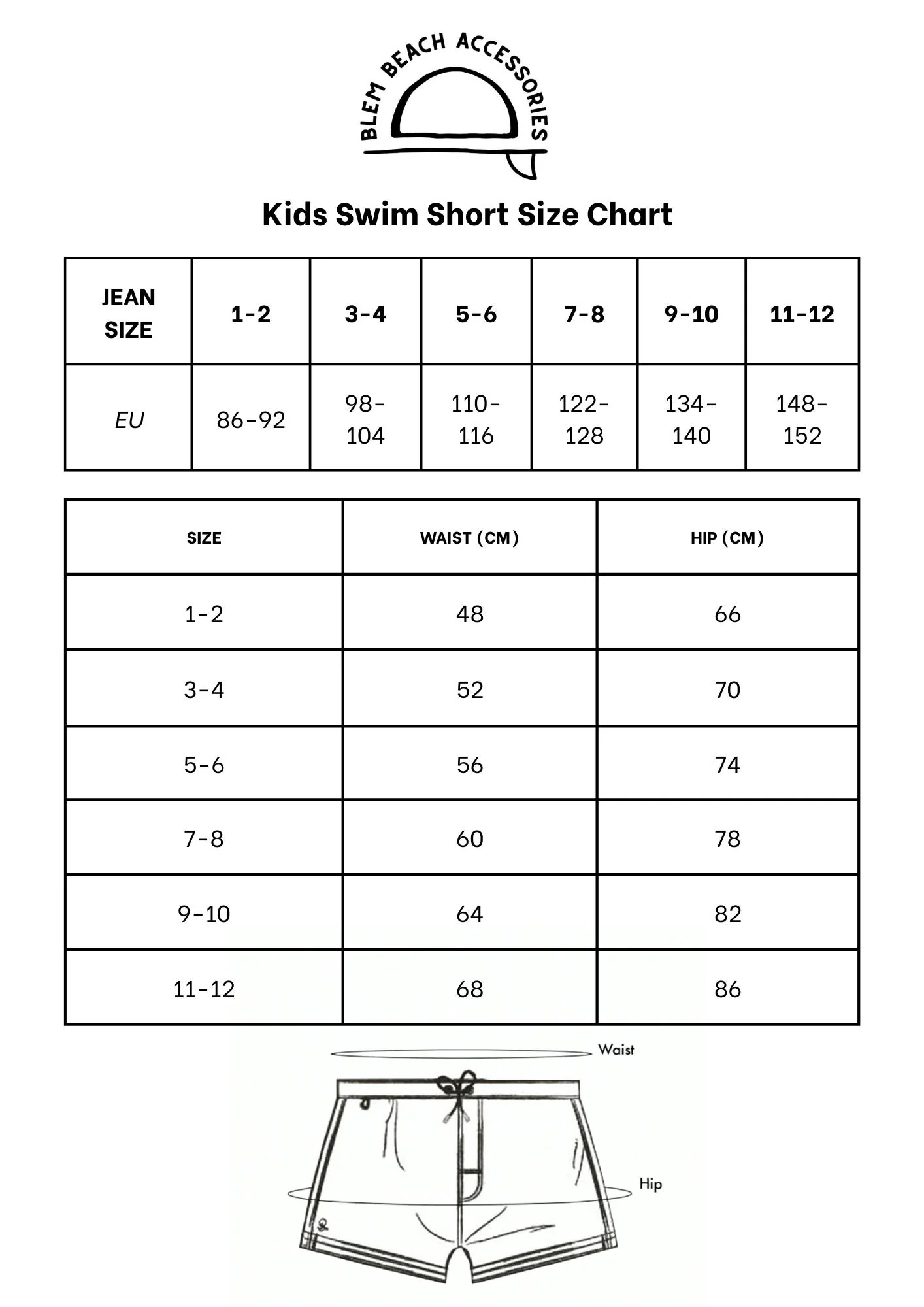 Tortola Swim Shorts Pink Kids - Image 4