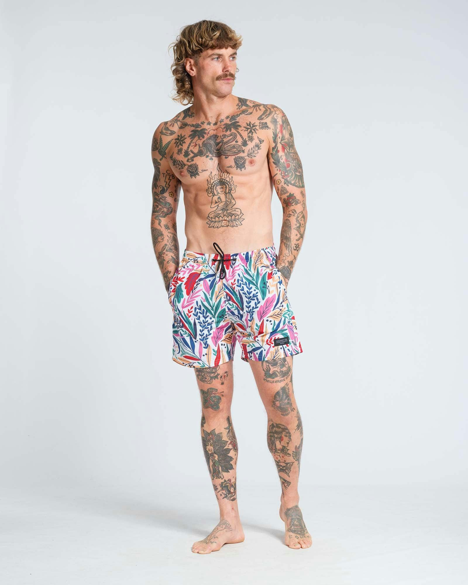 Totally Tropical  Swim Short - Image 7