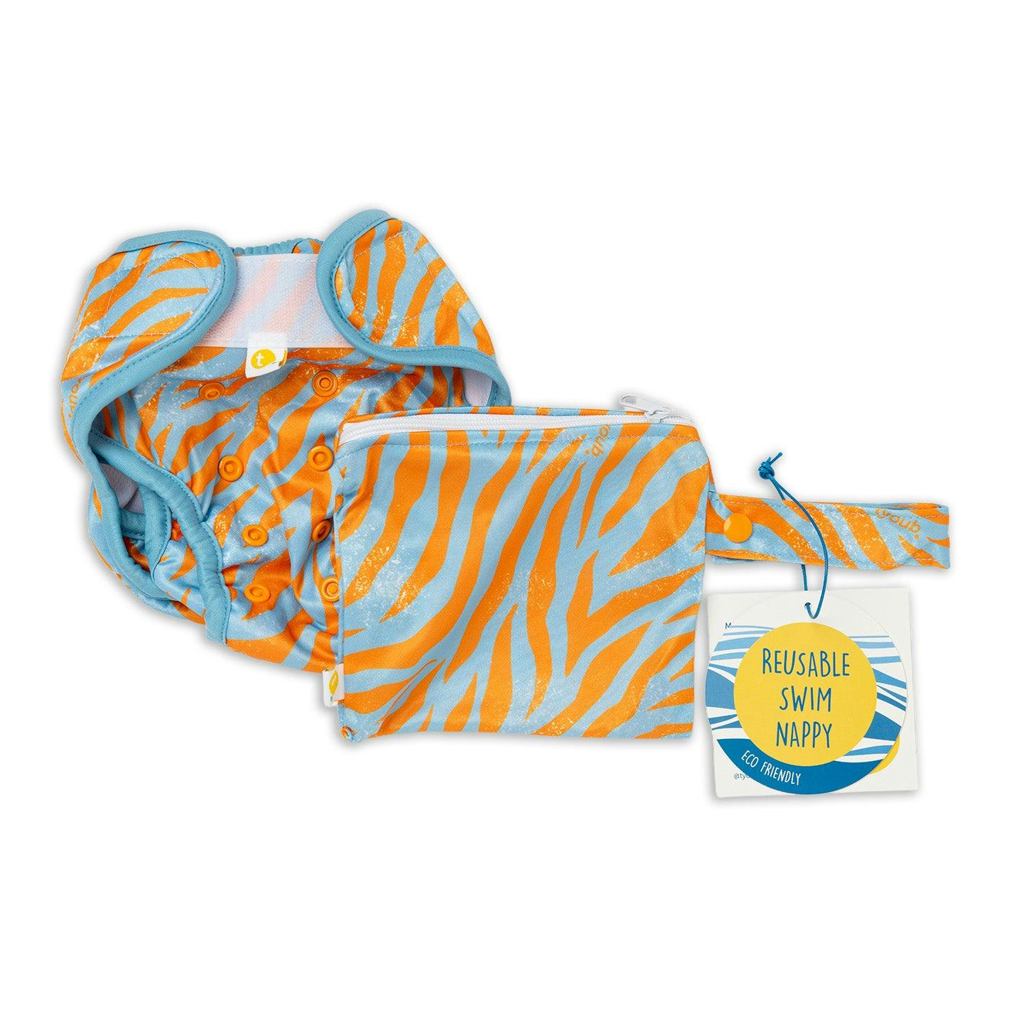 Tyoub Adjustable Reusable Swim Nappy and Wet Bag - Image 10