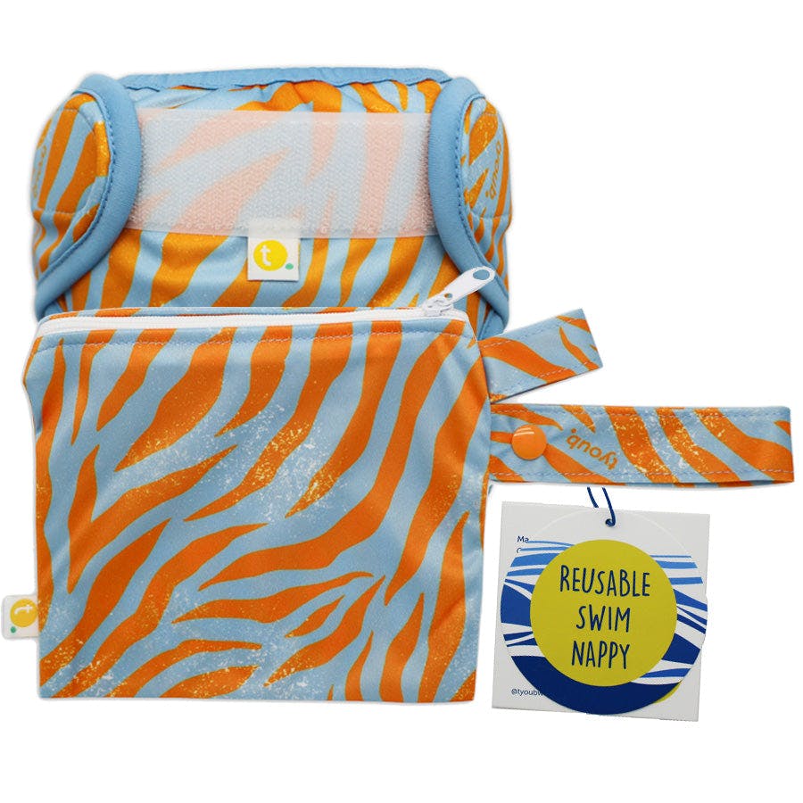 Tyoub Adjustable Reusable Swim Nappy and Wet Bag - Image 5