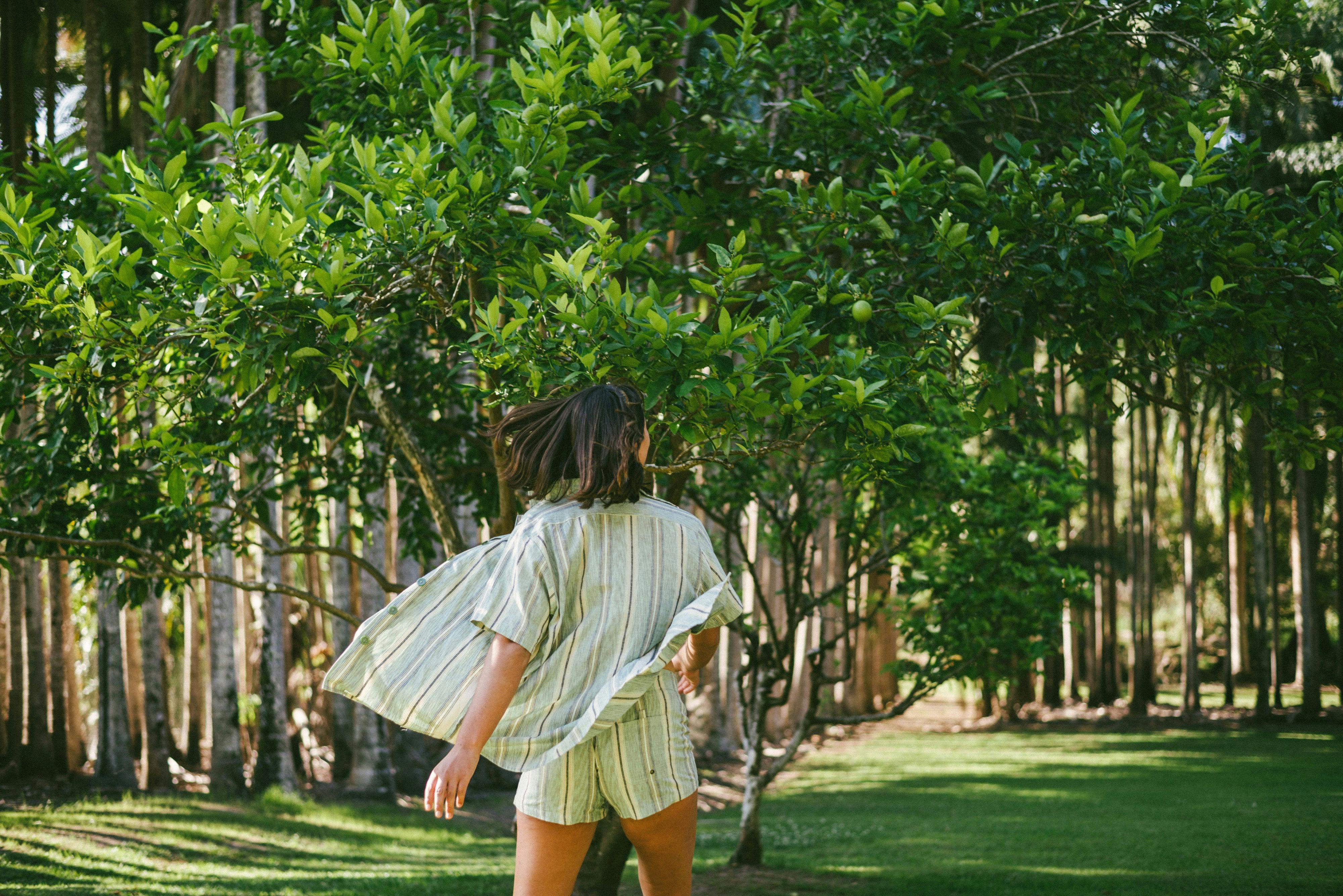 Unisex Shirt in Holiday Stripe - Image 8