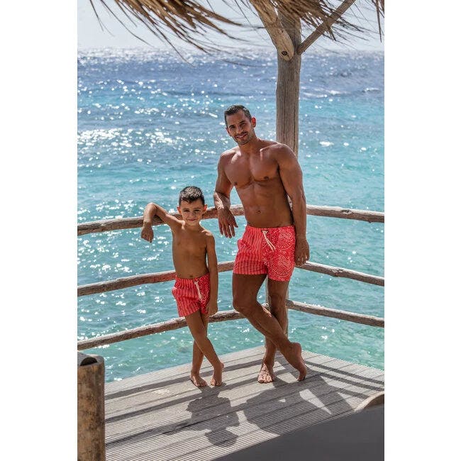 Ushuant Red Swim Shorts - Image 2