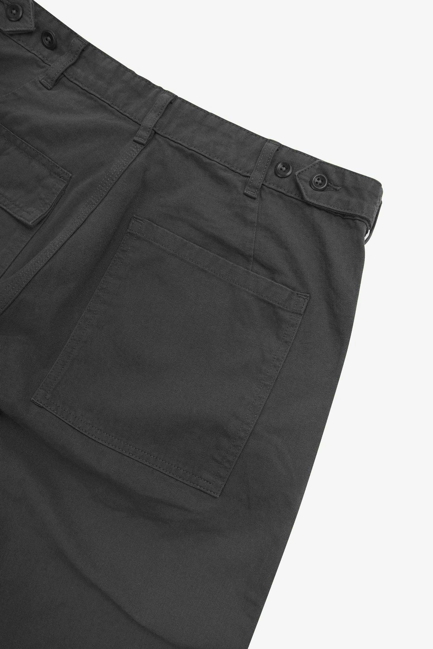 Uskees 5005 Twill Worker Pant in Charcoal - Image 3