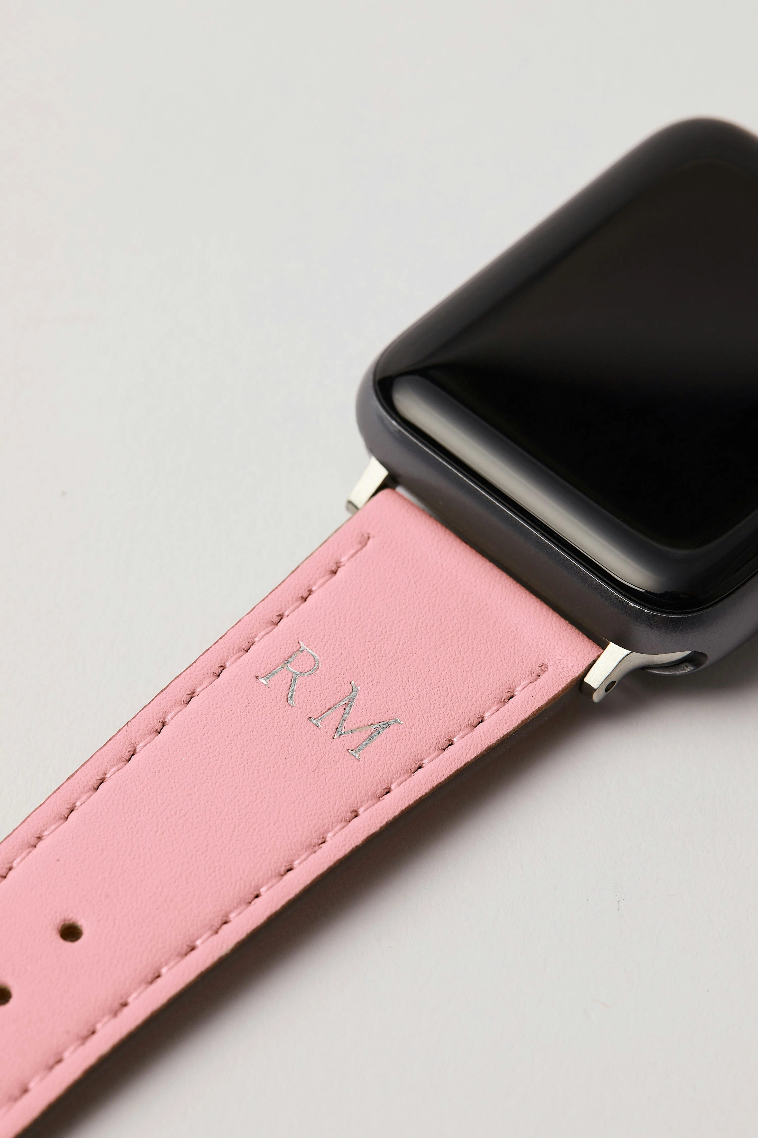 Vegan Leather Apple Watch Band | Pink - Image 2