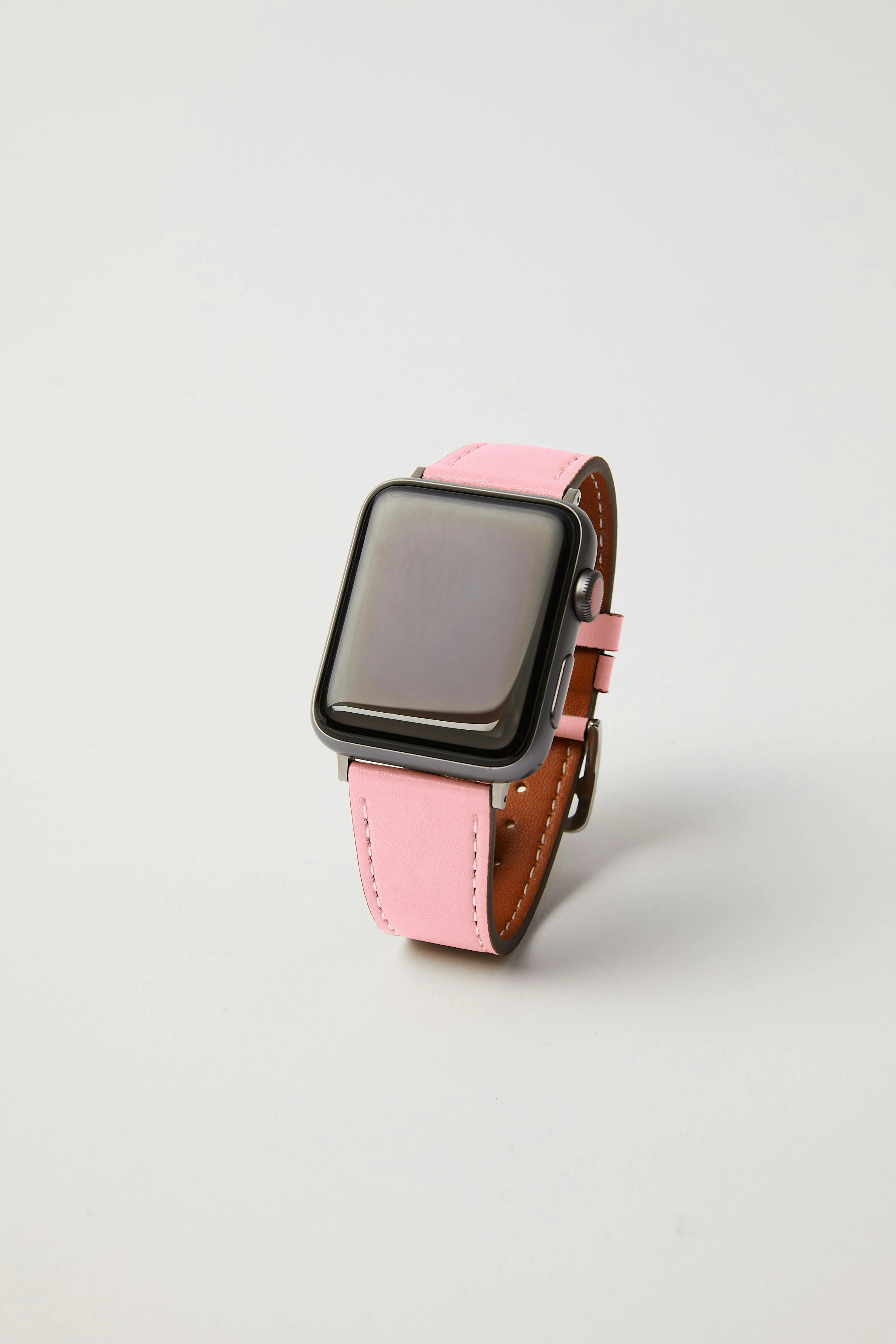 Vegan Leather Apple Watch Band | Pink - Image 3