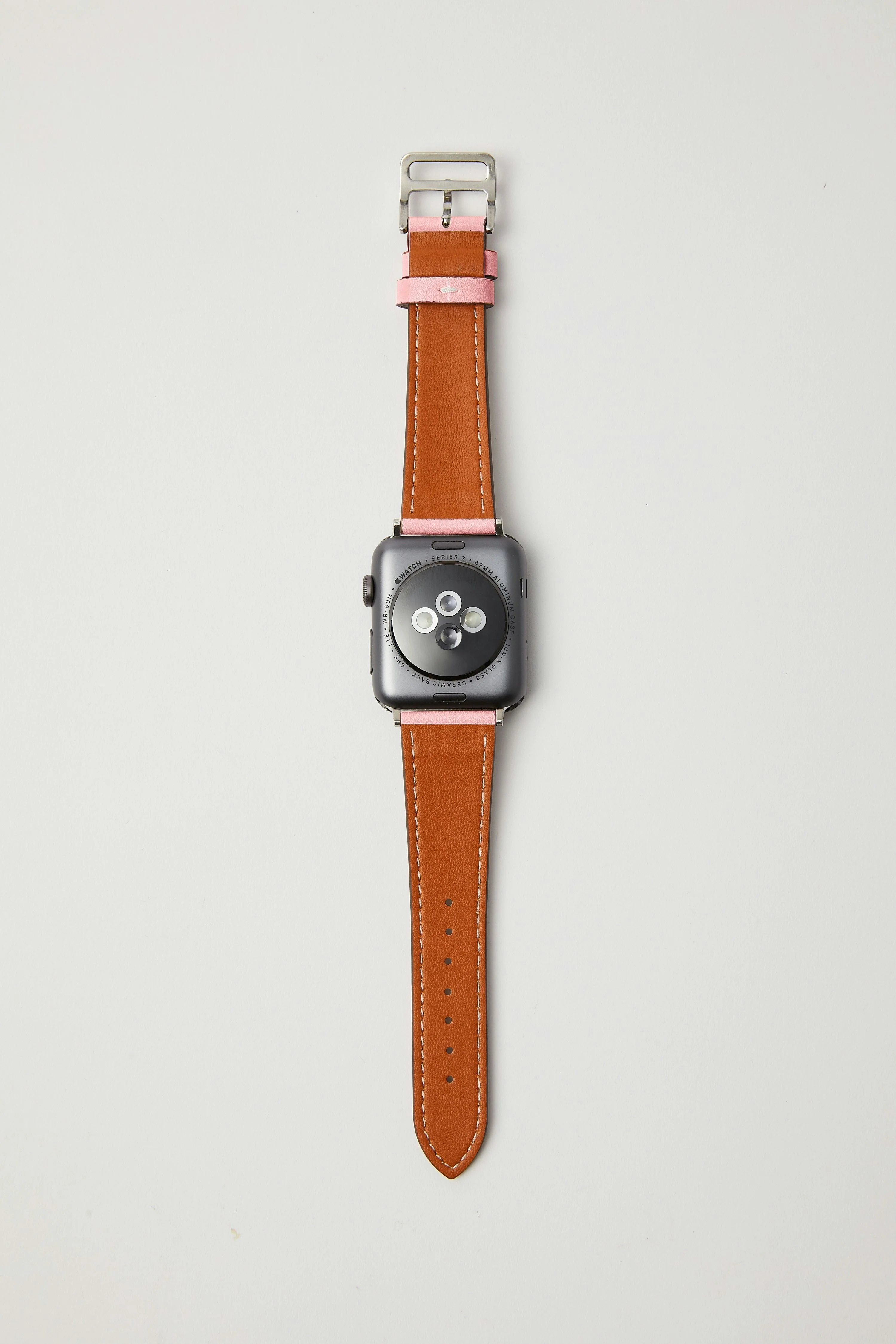 Vegan Leather Apple Watch Band | Pink - Image 4