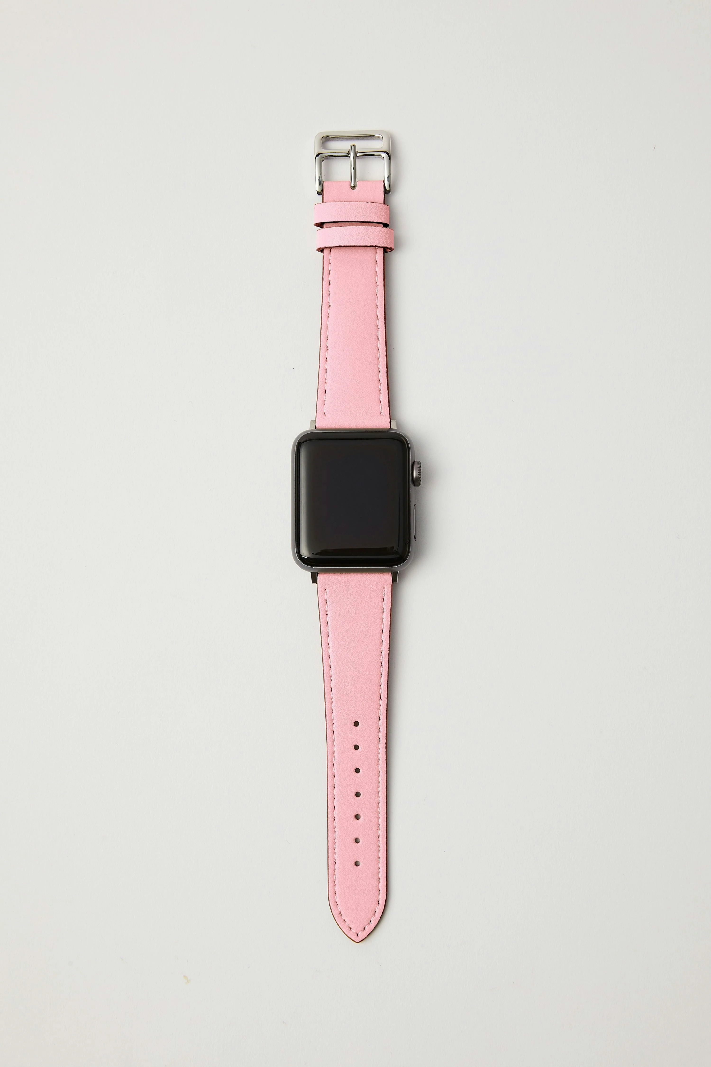 Vegan Leather Apple Watch Band | Pink - Image 6