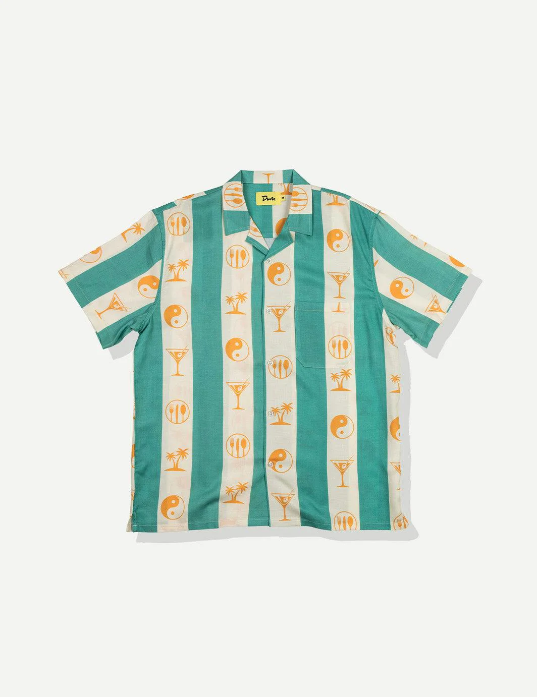 Yin Yang Buttonup - Marine