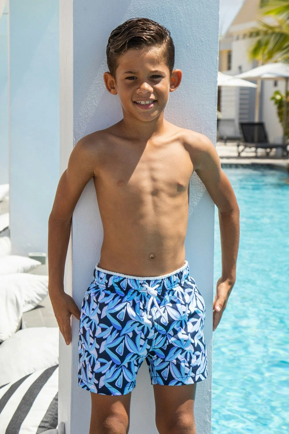 Zanzibar Swim Shorts Navy - Image 4